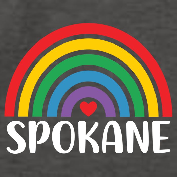 Spokane Washington Travel I Love Spokane Usa Cool Gift Vector Backpack