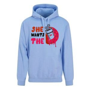 She Wants The Dd Unisex Surf Hoodie