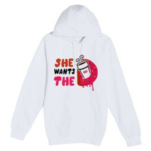 She Wants The Dd Premium Pullover Hoodie