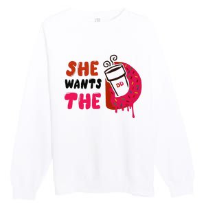 She Wants The Dd Premium Crewneck Sweatshirt