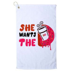 She Wants The Dd Platinum Collection Golf Towel