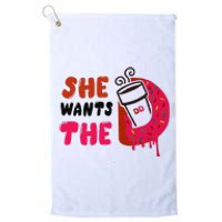 She Wants The Dd Platinum Collection Golf Towel