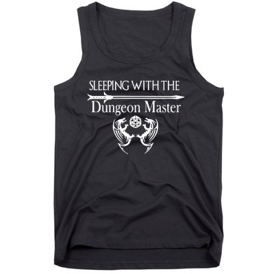 Sleeping With The Dungeon Master Game Tank Top