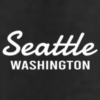 Seattle Washington Throwback Design Classic Hat