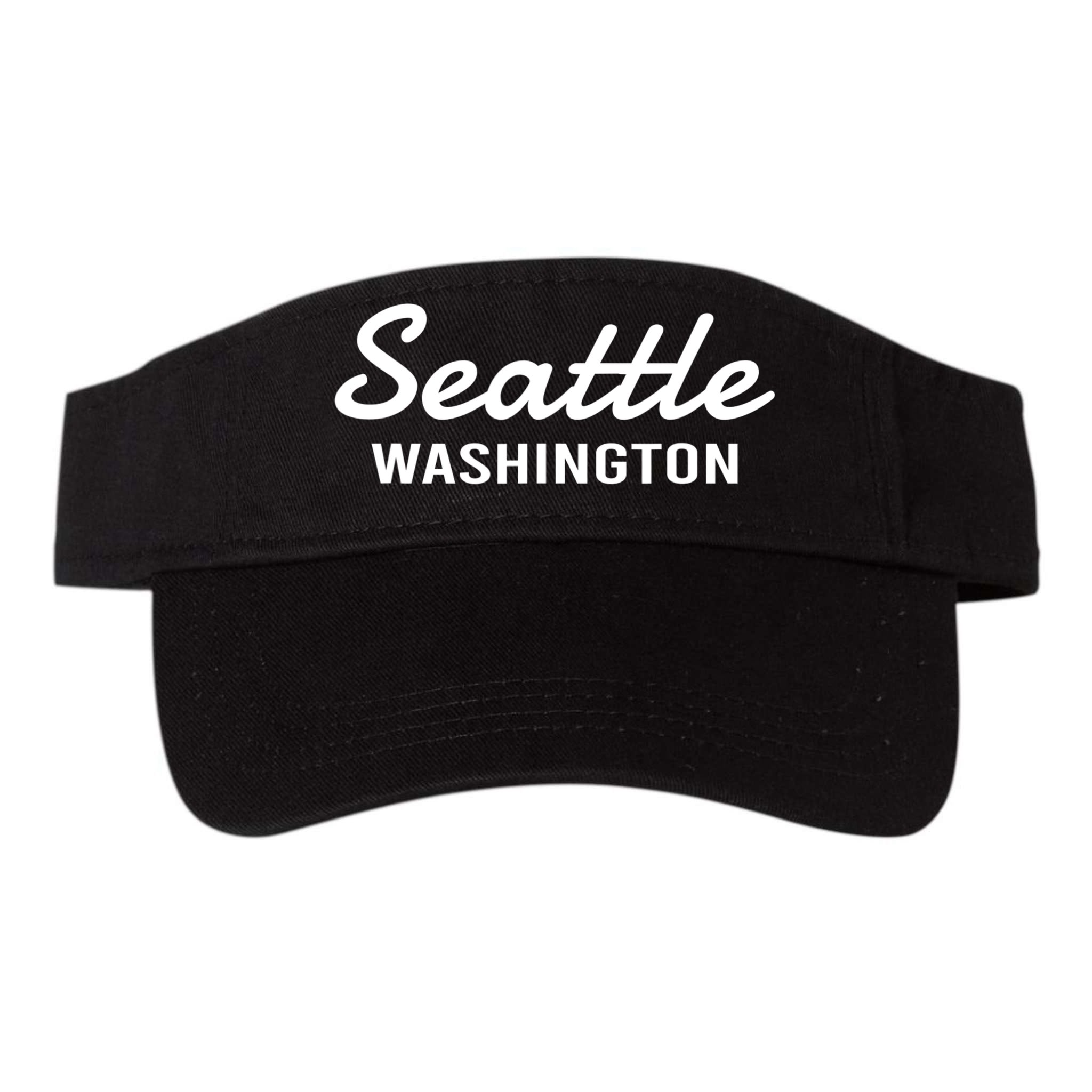 Seattle Washington Throwback Design Classic Visor
