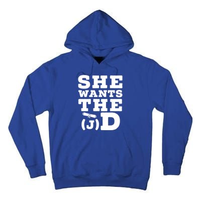 She Wants The D Doctor Of Jurisprudence Degree Graduate Gift Tall Hoodie