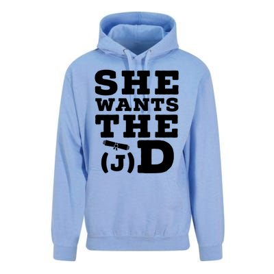 She Wants The D Doctor Of Jurisprudence Degree Graduate Gift Unisex Surf Hoodie