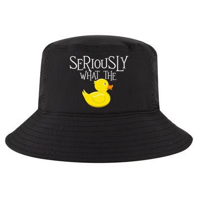 Seriously What The Duck  Duck Lover Pun Cool Comfort Performance Bucket Hat