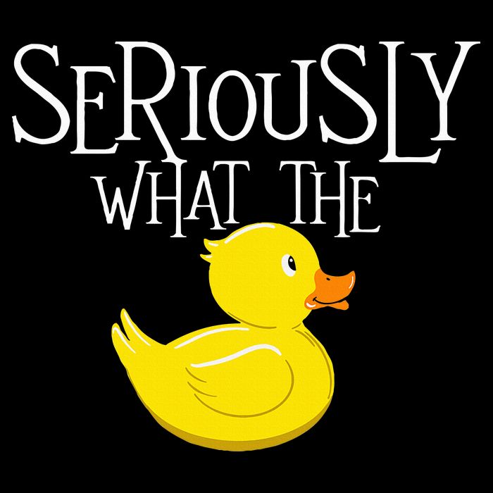 Seriously What The Duck  Duck Lover Pun Sustainable Bucket Hat