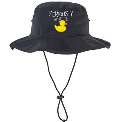Seriously What The Duck  Duck Lover Pun Bucket Hat