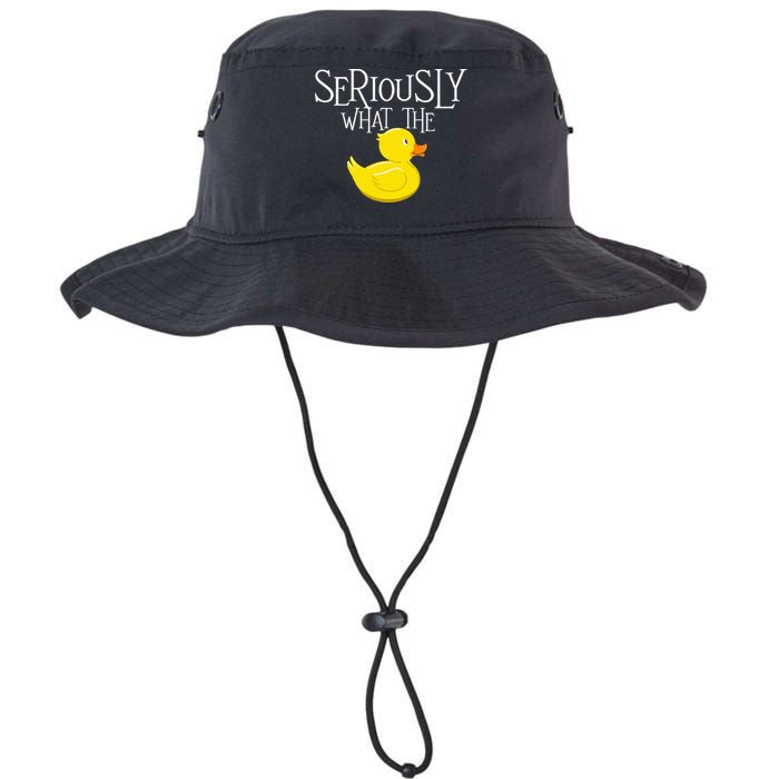 Seriously What The Duck  Duck Lover Pun Bucket Hat