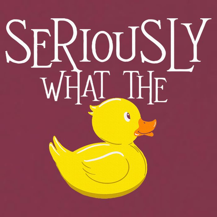 Seriously What The Duck  Duck Lover Pun 16oz Travel Tumbler