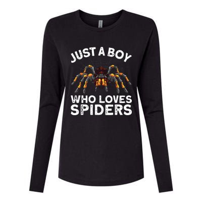 Spider Web Tarancute Spider For Boyspider Web Tarancute Spider Womens Cotton Relaxed Long Sleeve T-Shirt