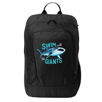 Swim With The Giants Whale Shark City Backpack