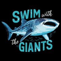 Swim With The Giants Whale Shark City Backpack