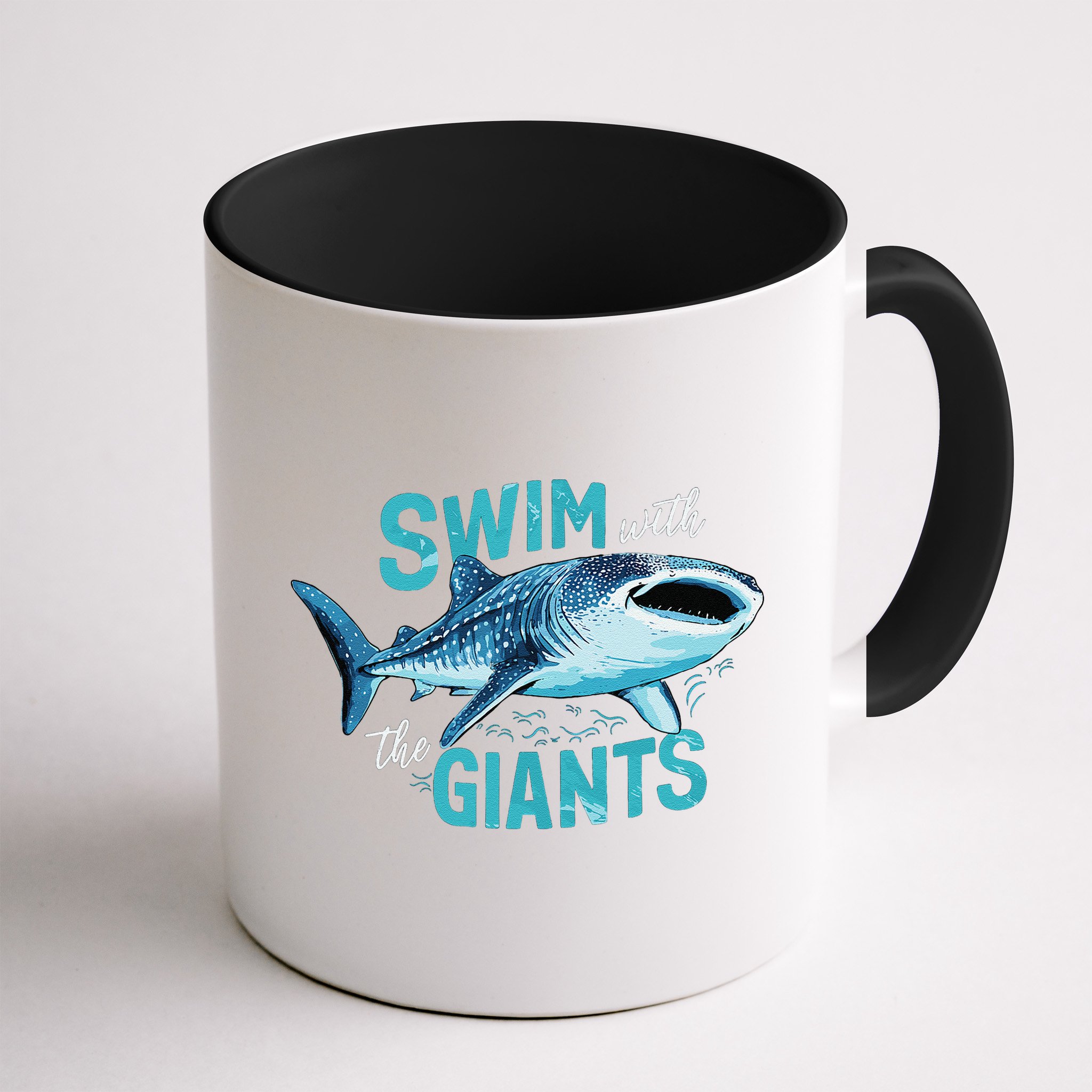 Swim With The Giants Whale Shark Mug