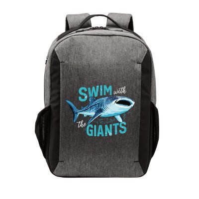 Swim With The Giants Whale Shark Vector Backpack