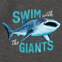 Swim With The Giants Whale Shark Vector Backpack