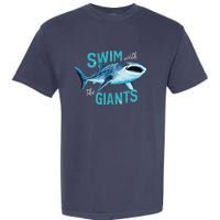 Swim With The Giants Whale Shark Garment-Dyed Heavyweight T-Shirt