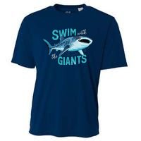 Swim With The Giants Whale Shark Cooling Performance Crew T-Shirt