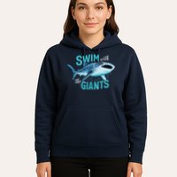 Swim With The Giants Whale Shark Hoodie
