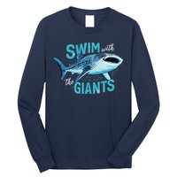 Swim With The Giants Whale Shark Long Sleeve Shirt