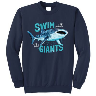 Swim With The Giants Whale Shark Sweatshirt
