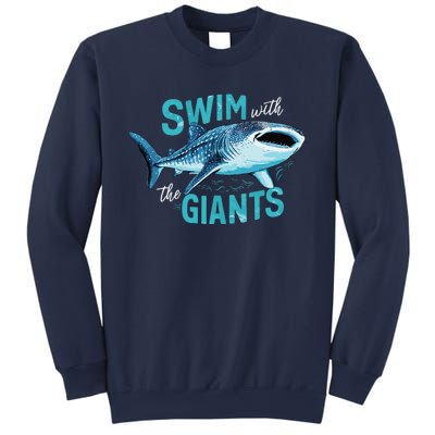 Swim With The Giants Whale Shark Sweatshirt