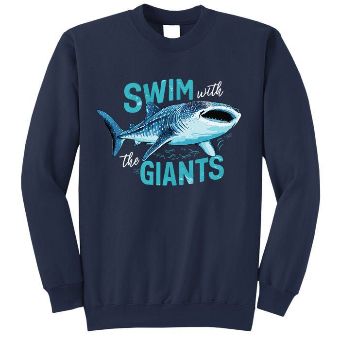 Swim With The Giants Whale Shark Sweatshirt