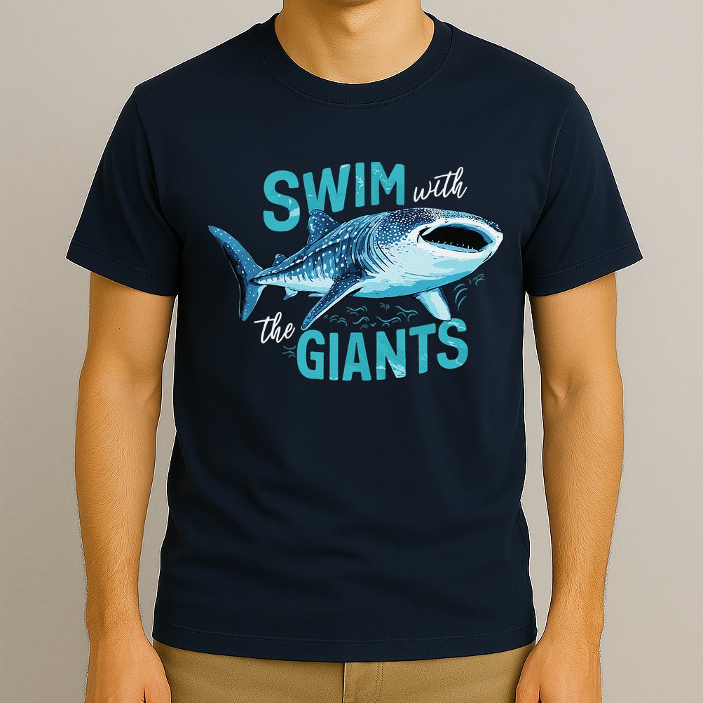 Swim With The Giants Whale Shark T-Shirt