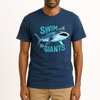 Swim With The Giants Whale Shark Tall T-Shirt
