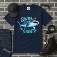 Swim With The Giants Whale Shark Tall T-Shirt