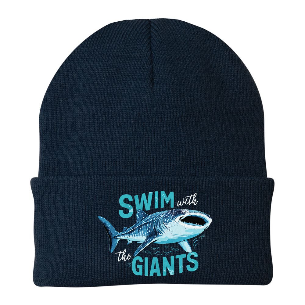 Swim With The Giants Whale Shark Beanie
