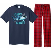 Swim With The Giants Whale Shark Pajama Set