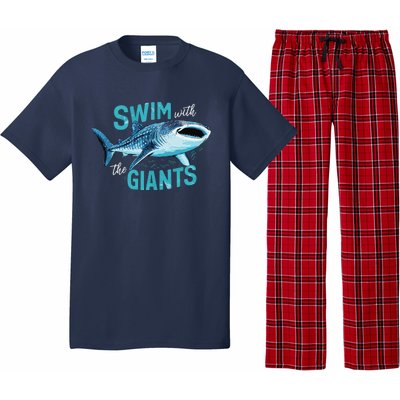 Swim With The Giants Whale Shark Pajama Set