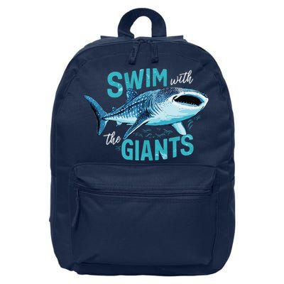 Swim With The Giants Whale Shark 16 in Basic Backpack
