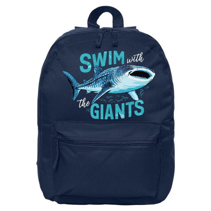 Swim With The Giants Whale Shark 16 in Basic Backpack