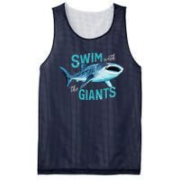 Swim With The Giants Whale Shark Mesh Reversible Basketball Jersey Tank