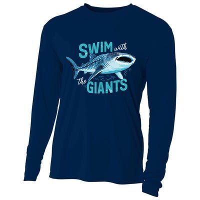 Swim With The Giants Whale Shark Cooling Performance Long Sleeve Crew