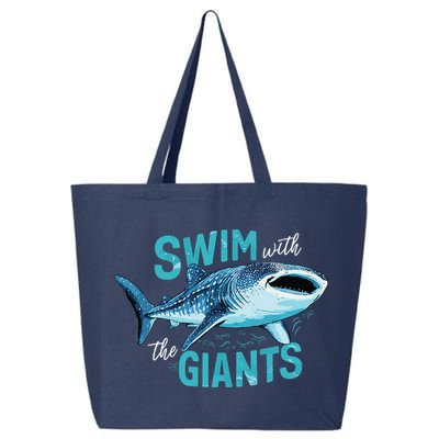 Swim With The Giants Whale Shark 25L Jumbo Tote