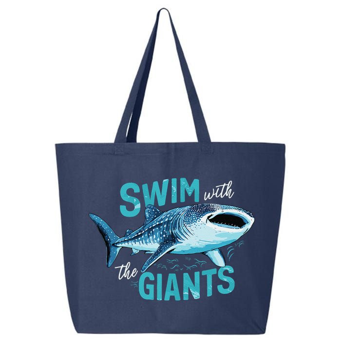 Swim With The Giants Whale Shark 25L Jumbo Tote