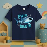 Swim With The Giants Whale Shark Toddler T-Shirt