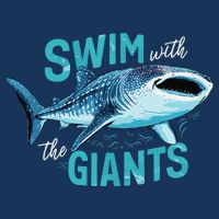 Swim With The Giants Whale Shark Toddler T-Shirt