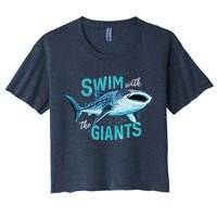 Swim With The Giants Whale Shark Crop Top