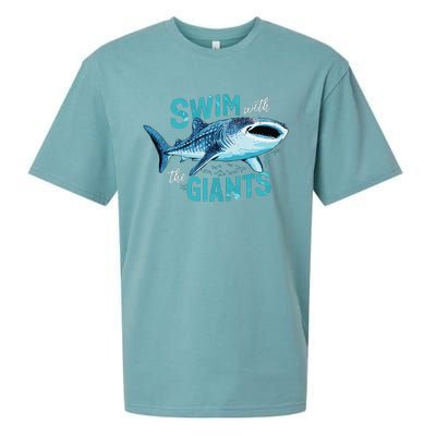 Swim With The Giants Whale Shark Sueded Cloud Jersey T-Shirt