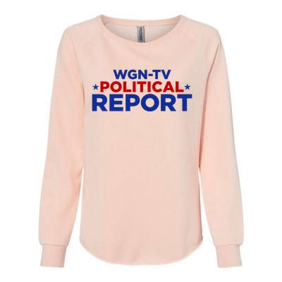 Stream Wgn Tv Political Report Womens California Wash Sweatshirt