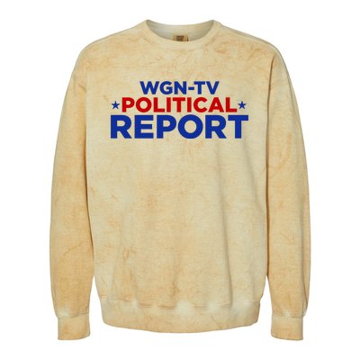 Stream Wgn Tv Political Report Colorblast Crewneck Sweatshirt