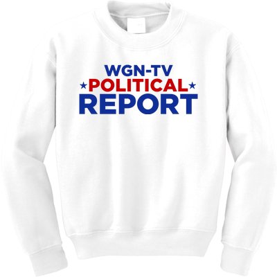 Stream Wgn Tv Political Report Kids Sweatshirt