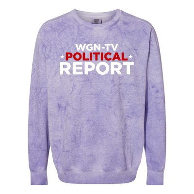 Stream Wgn Tv Political Report Colorblast Crewneck Sweatshirt