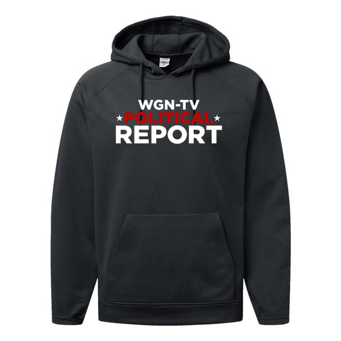 Stream Wgn Tv Political Report Performance Fleece Hoodie